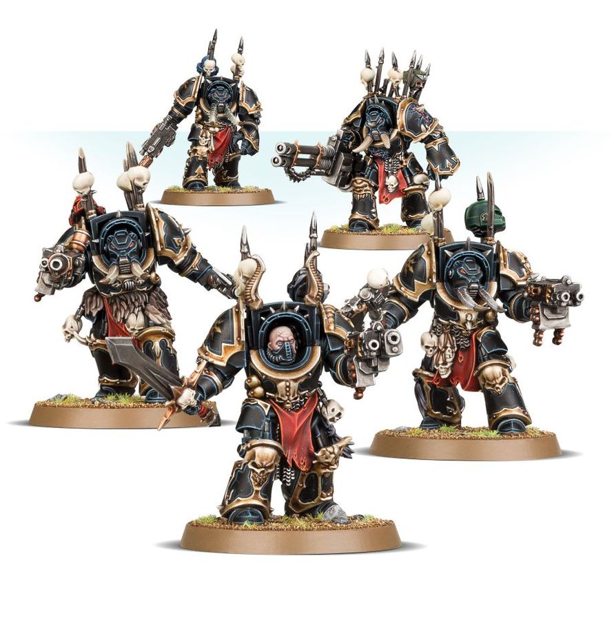 Chaos Space Marines: Chaos Terminators